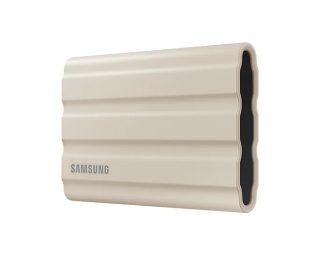 Samsung Portable NVMe SSD T7 Shield 2TB, USB 3.2 Gen2, Rugged, IP65, Read 1050 MB/s Write 1000 MB/s, Beige