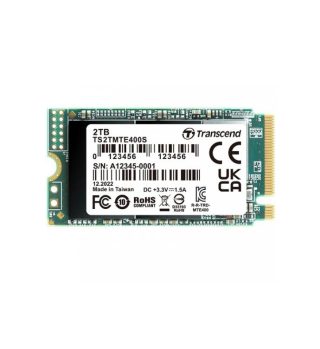 Transcend 2TB M.2 2242 PCIe Gen3x4 NVMe 3D TLC DRAM-less SSD
