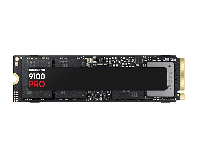 Samsung SSD 9100 PRO 4TB PCIe 5.0 NVMe 2.0 M.2 Четене 14800 MB/s Запис 13400 MB/s