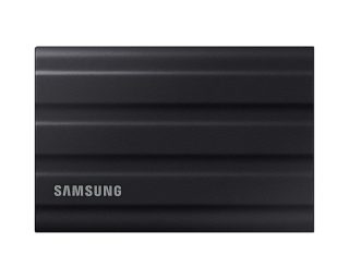 Samsung Portable NVMe SSD T7 Shield 4TB, USB 3.2 Gen2, Rugged, IP65, Read 1050 MB/s Write 1000 MB/s, Black