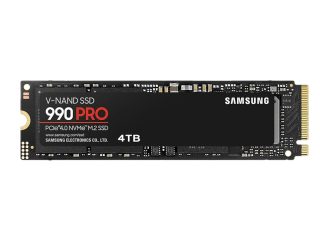Samsung SSD 990 PRO 4TB PCIe 4.0 NVMe 2.0 M.2 V-NAND 3-bit MLC, 256-bit Encryption, Read 7450 MB/s Write 6900 MB/s