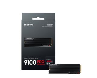 Samsung SSD 9100 PRO 8TB Heatsink PCIe 5.0 NVMe 2.0 M.2 до 14 800 MB/s