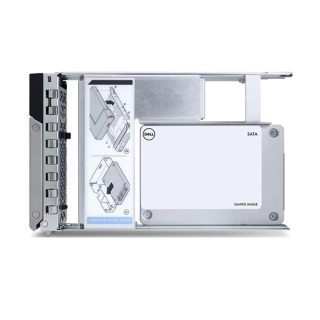 Dell 480GB SSD SATA Read Intensive 6Gbps 512e 2.5in с 3.5in HYB CARR, CusKit, съвместим с R440, R450, R640, R650, R740, R740xd, R750, R6525, R840, R940, C6520, T550, R7625