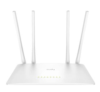 Cudy WR1200 AC1200 Wi-Fi рутер Dual Band 867Mbps при 5GHz + 300Mbps при 2.4GHz, 5 x 10/100Mbps порта