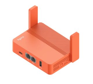 Cudy TR1200 AC1200 Wireless Mini VPN Router WiFi router/AP/Repeater/WISP Mode 867Mbps at 5GHz + 300Mbps at 2.4GHz Type C power connection, power adapter not included.