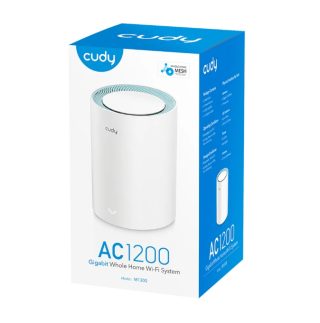 Cudy M1300 (1-Pack) AC1200 Wi-Fi Gigabit Mesh Solution 867Mbps на 5GHz + 300Mbps на 2.4GHz