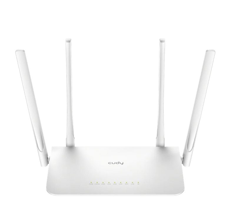 Cudy WR1300 AC1200 Gigabit Wi-Fi Mesh Router Dual Band 5 x 10/100/1000Mbps 867Mbps at 5GHz + 300Mbps at 2.4GHz