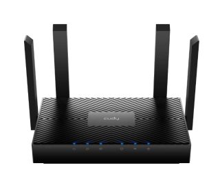 Cudy WR3000 AX3000 Gigabit Wi-Fi 6 Mesh Router 2402Mbps at 5GHz + 574Mbps at 2.4GHz, 4 x 10/100/1000Mbps Ports