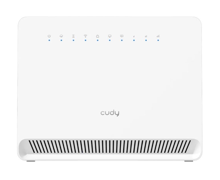 Cudy LT500E Wi-Fi 4G LTE Cat.4 рутер AC1200 Wi-Fi с вграден 4G LTE модем, 4 порта 10/100M RJ45, слот за Nano SIM, 300Mbps на 2.4GHz + 867Mbps на 5GHz, вътрешни антени, Cudy Mesh поддръжка