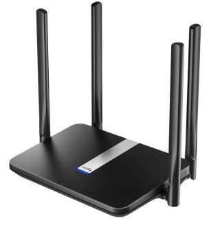 Cudy LT500 Wi-Fi Mesh 4G LTE Cat4 Router AC1200, 1200Mbps Wi-Fi, вграден 4G LTE модем, 300Mbps на 2.4GHz + 867Mbps на 5GHz, 4 10/100M RJ45 порта, слот за Nano SIM