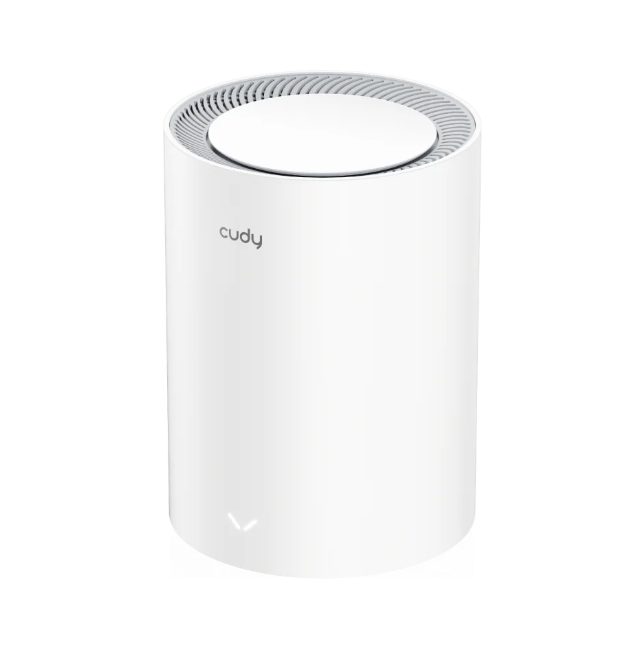 Cudy M3000 (1-Pack) AX3000 Wi-Fi 6 Mesh 2.5G Solution Dual-Band 2402Mbps at 5GHz + 574Mbps at 2.4GHz