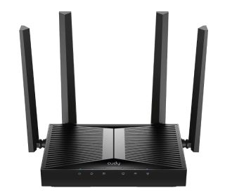 Cudy WR3600H BE3600 2.5G Wi-Fi 7 рутер Dual Band Wi-Fi 7 рутер 2882Mbps на 5GHz + 688Mbps на 2.4GHz 4 x 10/100/1000Mbps порта