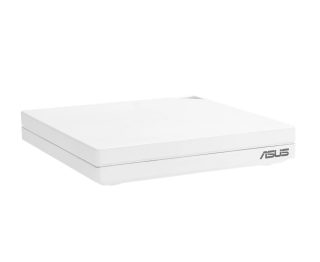 Asus безжичен рутер RT-AX57 Go, AX3000, двубандов, двуядрен 1.3GHz CPU, 128MB/512MB Flash/RAM, Gigabit, AiProtection Classic, Traditional QoS, VPN Fusion, IPTV, OFDMA, Beamforming, AiMesh, черен