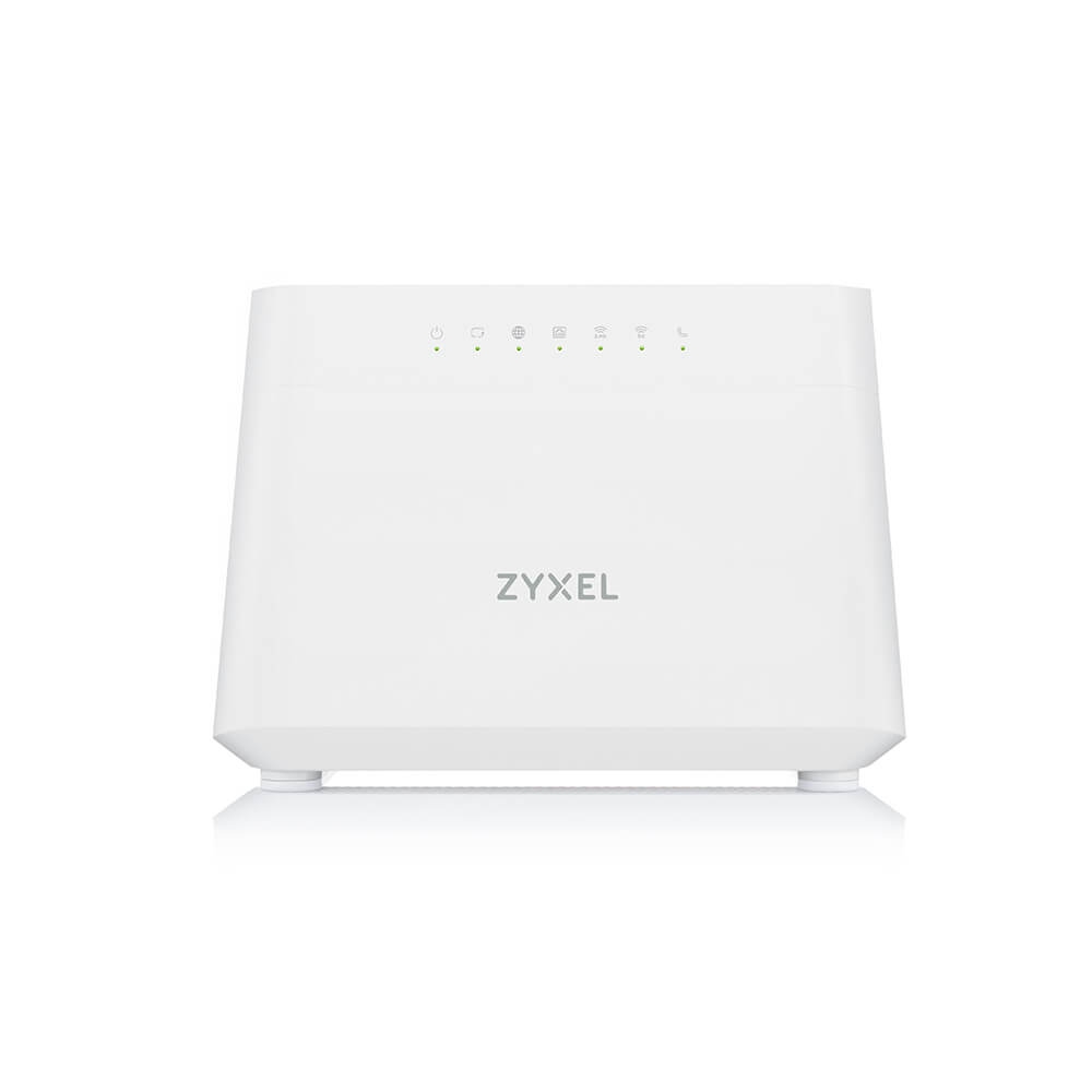 ZyXEL WiFi 6 AX1800 VDSL2 IAD 5-портов Super Vectoring шлюз (до 35B) и USB с поддръжка на Easy Mesh