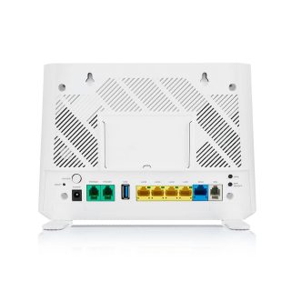ZyXEL WiFi 6 AX1800 VDSL2 IAD 5-портов Super Vectoring шлюз (до 35B) и USB с поддръжка на Easy Mesh