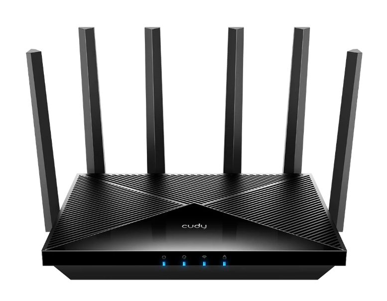 Cudy WR6500H BE6500 2.5G Wi-Fi 7 рутер 5764Mbps на 5GHz + 688Mbps на 2.4GHz 4 x 10/100/1000Mbps порта