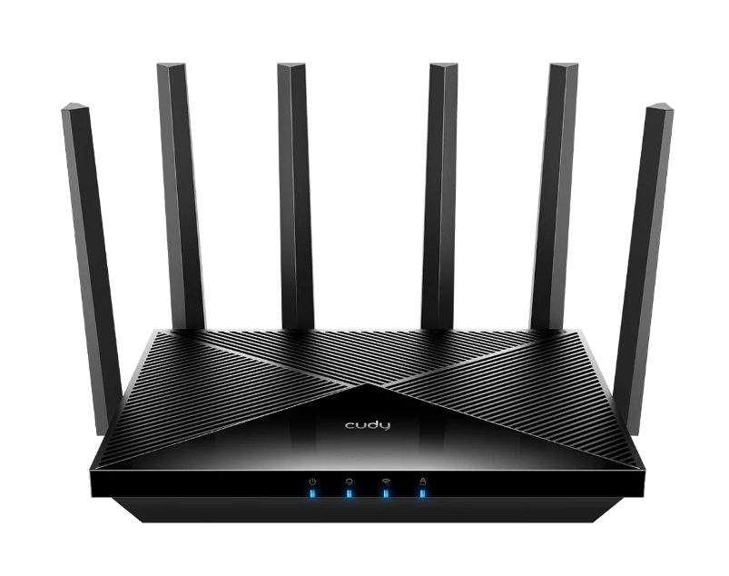 Cudy WR11000 BE11000 2.5G Tri-Band Wi-Fi 7 Mesh Router 5764Mbps at 6GHz + 4320 Mbps at 5GHz + 688Mbps at 2.4GHz, 4 x 2.5Gbps RJ45 Ports