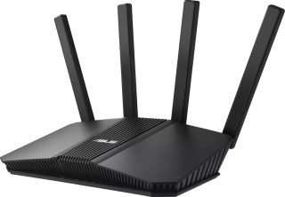 Asus Wireless Router, RT-BE58U V2, BE3600, Dual-Band, Quad-Core 2.0GHz CPU, 256MB/1GB Flash/RAM, 4K-QAM, 2.5G port, g, AiProtection Pro, NAT Passthrough, VPN, multiple SSIDs, IPTV, Beamforming, 4G LTE/5G Mobile Tethering, AiMesh, Black