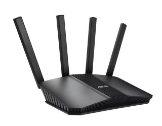 Asus Wireless Router, RT-BE58U V2, BE3600, Dual-Band, Quad-Core 2.0GHz CPU, 256MB/1GB Flash/RAM, 4K-QAM, 2.5G port, g, AiProtection Pro, NAT Passthrough, VPN, multiple SSIDs, IPTV, Beamforming, 4G LTE/5G Mobile Tethering, AiMesh, Black