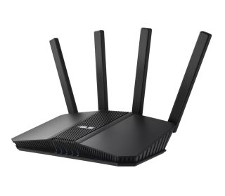 Asus RT-BE59, двубандов WiFi 7 (802.11be) Smart AiMesh разширяем рутер, 5000 Mbps, 2.5G WAN и LAN порт, до 3 SSID за IoT устройства, родителски контрол и VPN, разширена мрежова сигурност