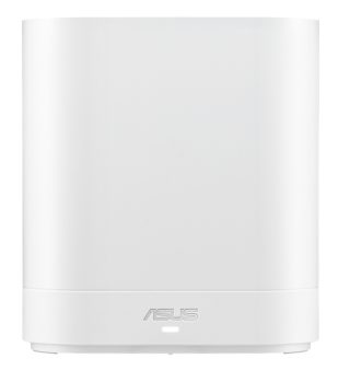Asus Business Mesh WiFi система, ExpertWiFi EBM68 1PK, AX7800, Tri-Band, Quad-Core 1.7GHz CPU, 256MB/1GB Flash/RAM, 2.5G порт, OFDMA, Beamforming, 8 SSID, персонализиран гост портал, търговска мрежова сигурност и VPN, стенен монтаж, бял
