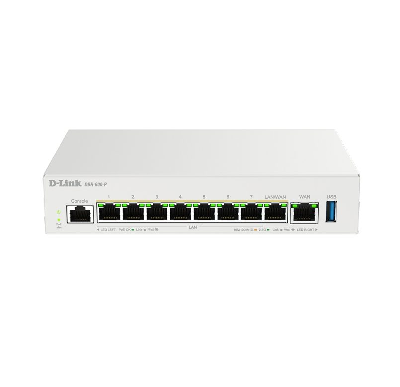 D-Link Business PoE Router DBR-600-P