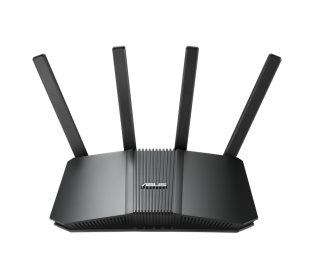 Asus Gaming Wireless Router RT-BE82U, BE6500, Dual-Band, Quad-Core 2.0GHz CPU, 256MB/1GB Flash/RAM, 4K-QAM, MLO, 2.5G quad-port, AiProtection Pro, Adaptive QoS, VPN, Instant Guard, IPTV, OFDMA, MU-MIMO, UTF-8 SSID, Port forwarding, AiMesh