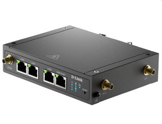 D-Link 4G M2M рутер, 4x Fast Ethernet, Wi-Fi N300
