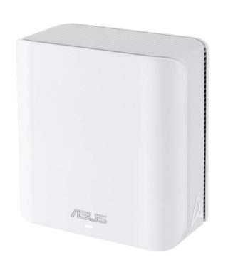 Asus меш система, ZenWiFi BD4 3PK, BE3600, двубандов, до 600 m2, четириядрен 1.5GHz процесор, 128MB/512MB флаш/RAM, 2.5G двоен порт, Smart Home Master SSIDs, AiProtection Pro, Adaptive QoS, VPN сървър/клиент, IPTV, OFDMA, UTF-8 SSID, AiMesh, бял