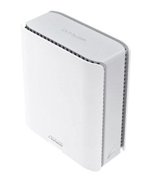 Asus Mesh WiFi система, ZenWiFi BT10 1PK, BE18000, Tri-Band, до 280m2, Quad-Core 2.0GHz CPU, 256MB/2GB Flash/RAM, 10G dual-port, Smart Home Master SSIDs, AiProtection Pro, Adaptive QoS, VPN сървър/клиент, IPTV, OFDMA, Beamforming, AiMesh, Бял