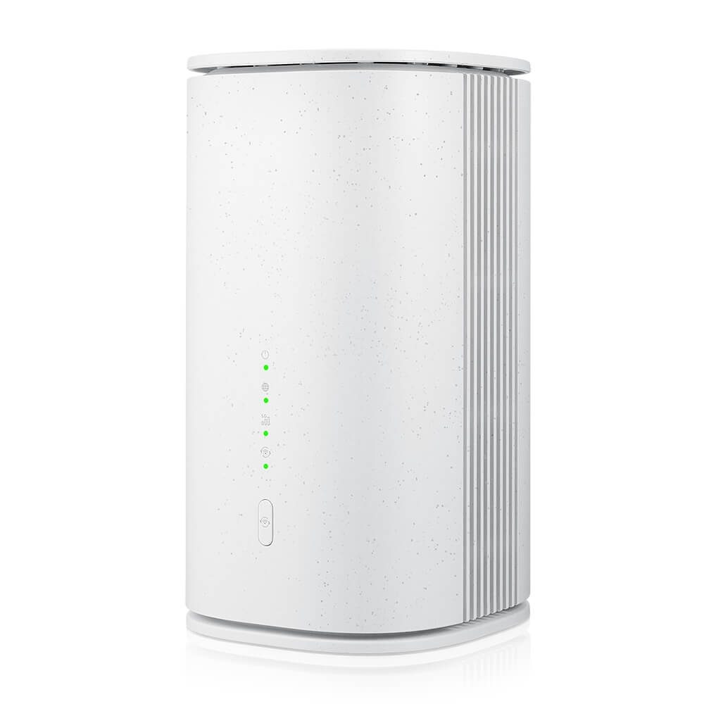 ZyXEL FWA515, 5G NR Indoor Router, Standalone/Nebula с 1 година Nebula Pro лиценз, BE7200 WiFi, 2 x 2.5GB LAN, EU регион