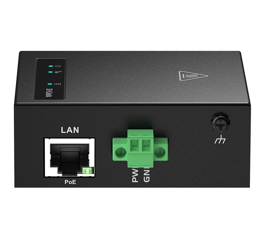 D-Link 4G M2M PoE модем, 1x Fast Ethernet, (вкл. 1x PoE 802.3at порт)
