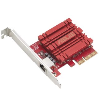 Asus PCIe адаптер, XG-C100C V3, 10GBase-T PCIe Ethernet мрежов адаптер