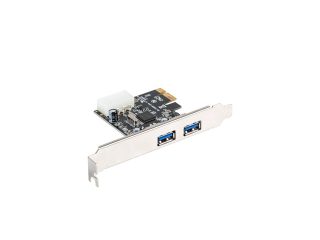 Разширителна карта Lanberg PCI-express -> 2 x USB 3.1 gen 1 + нисък профил