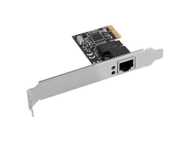 LANBERG мрежова карта PCI-express gigabit ethernet RTL8111C low profile