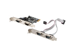 Lanberg разширителна карта PCI-express 4x com + нисък профил скоба