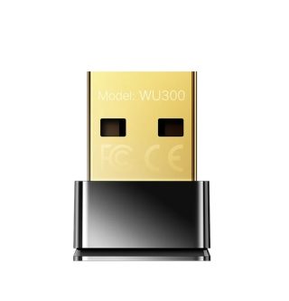 Cudy WU300 Wi-Fi 6 Nano USB адаптер, мини размер, 286 Mbps на 2.4 GHz, USB 2.0