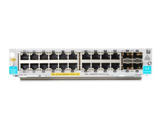 HPE Aruba Networking 20-портов 10/100/1000BASE-T PoE+ / 4-портов 1G/10GbE SFP+ MACsec v3 zl2 модул