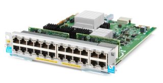 HPE Aruba Networking 20p 10/100/1000BASE-T PoE+ 4p 1/2.5/5/10GBASE-T PoE+ MACsec v3 zl2 Module