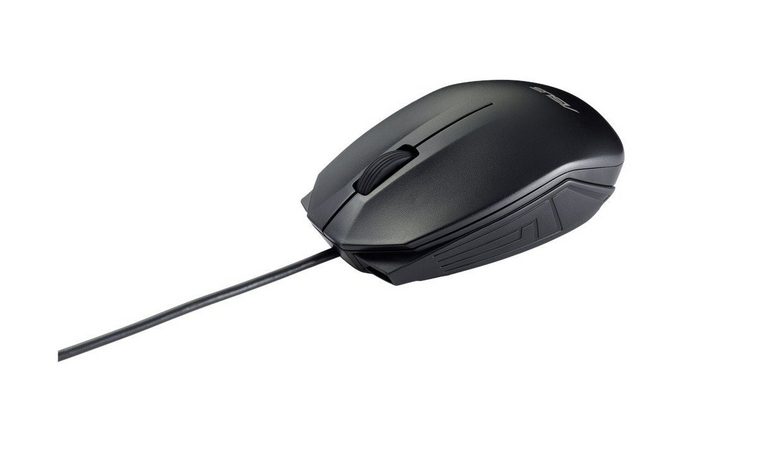 Asus UT280 жична оптична мишка, 1000dpi, USB, черна