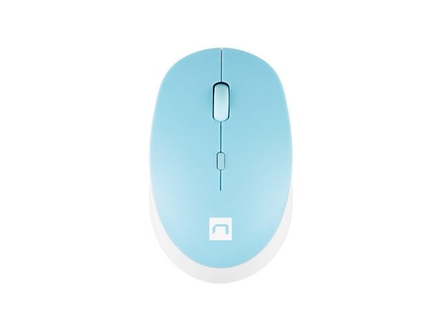 Natec Mouse Harrier 2, 1600 DPI Bluetooth 5.1 White-Blue