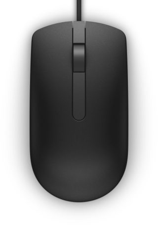 Dell MS116 Optical Mouse Black