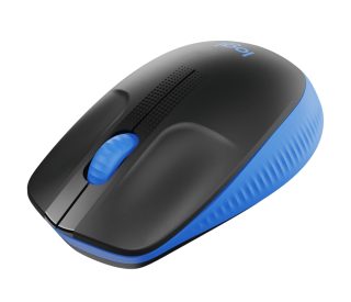 Logitech M190 Full-size безжична мишка - Синьо - 2.4GHz - EMEA