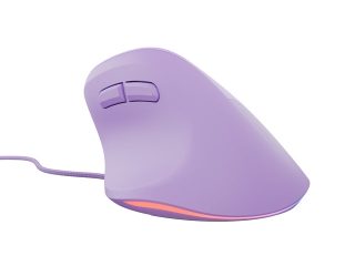 Natec Vertical Mouse Crake 2 Pro 12800DPI Optical Pure Lavender