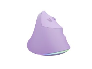 Natec Vertical Mouse Crake 2 Pro 12800DPI Optical Pure Lavender