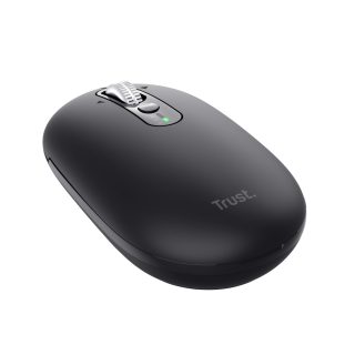TRUST Seron Slim Multi-Wireless Hyperscroll Mouse Black