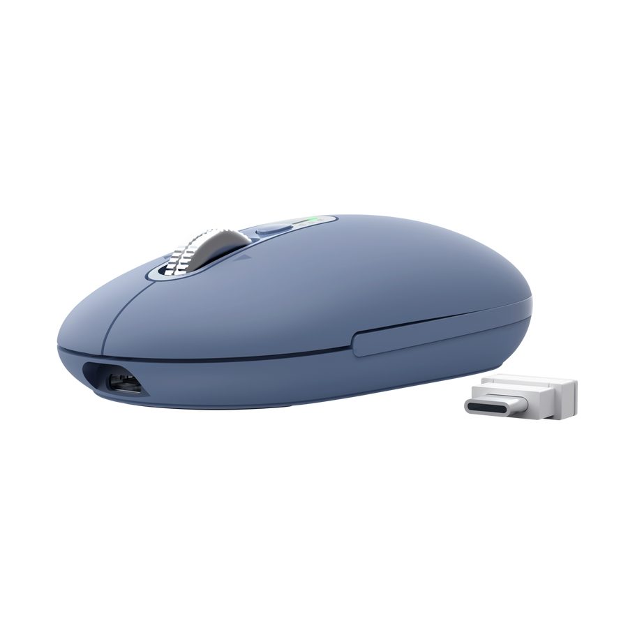 TRUST Seron Slim Multi-Wireless Hyperscroll Mouse Blue
