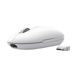 TRUST Seron Slim Multi-Wireless Hyperscroll Mouse White