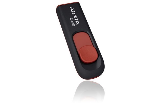 Adata 64GB C008 USB 2.0 флаш памет Черен