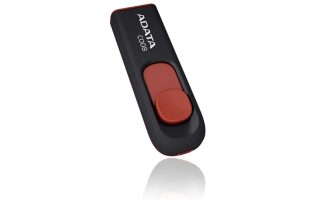 Adata 64GB C008 USB 2.0 флаш памет Черен